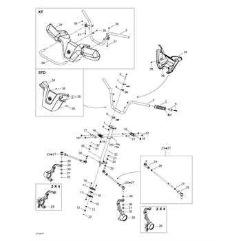 05 - Cvt / Transmission replacement parts for 2004 Can Am OUTLANDER 330