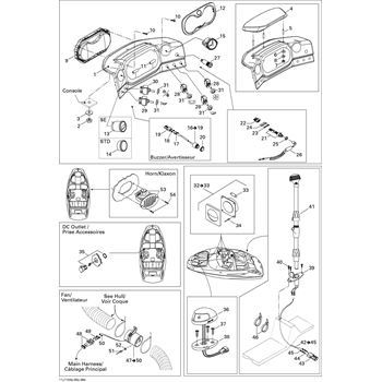 Electrical Accessories 2 replacement parts for 2011 Sea Doo 180